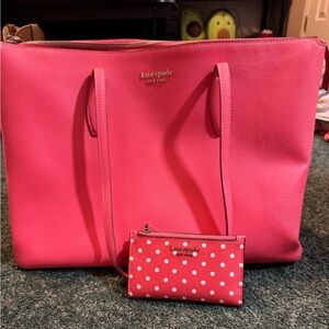 Kate Spade purse and wallet.